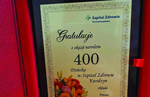 400 dziecko urodziło się w tym roku w kwidzyńskim szpitalu