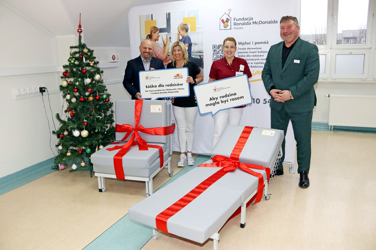 Dar Fundacji Ronalda McDonalda dla szpitala w Kwidzynie