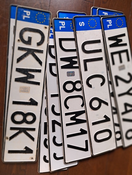 tablice rejestracyjne