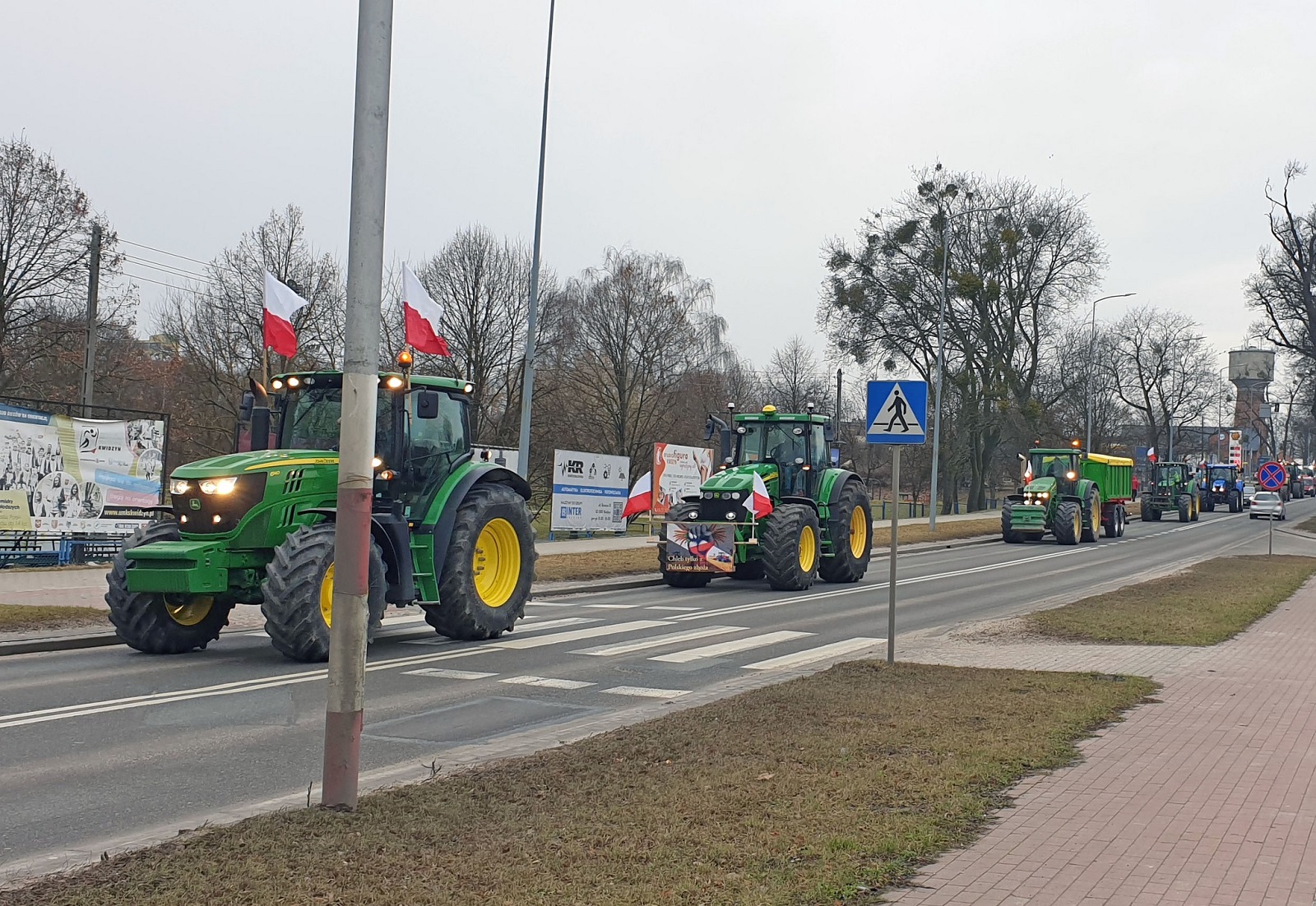 protest rolników