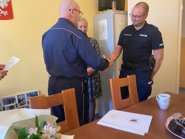 Nowy kierownik Posterunku Policji w Gardei