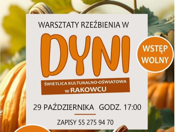 Warsztaty rzeźbienia w dyni