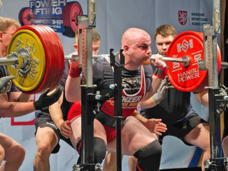 Dwa wicemistrzostwa Europy dla trójboistów siłowych