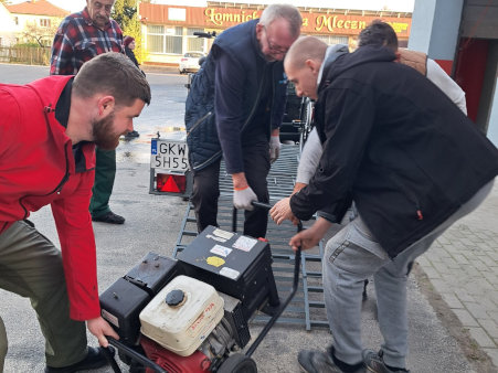 Przekazaliśmy sprzęt dla powodzian