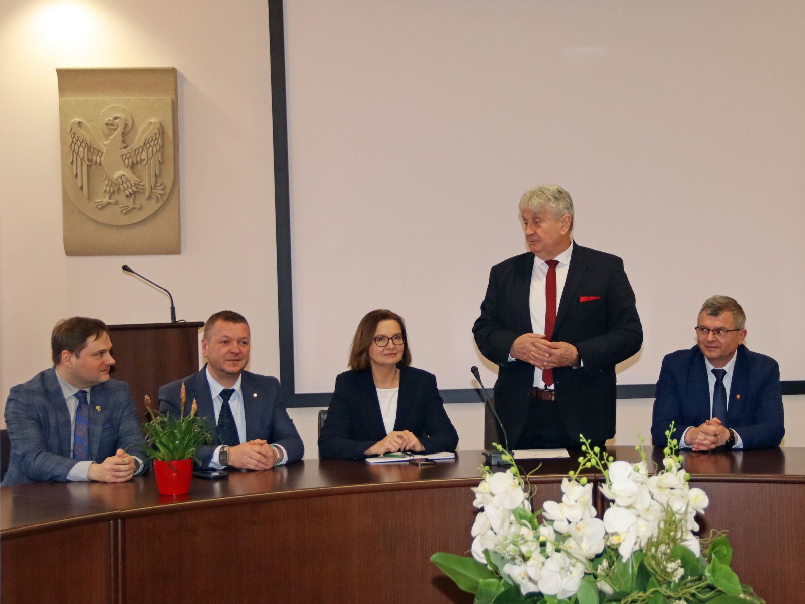 Zaproszeni goście oraz przedstawiciele władzy samorządowej, w tym Pani wiceminister Anita Sowińska.