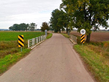 Most na kanale Palemona, na drodze Białki – Grabówko.