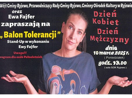 Plakat ilustracyjny do treści artykułu, przedstawiający informacje o organizatorach, dacie i nazwie wydarzenia oraz wizerunek występującej.