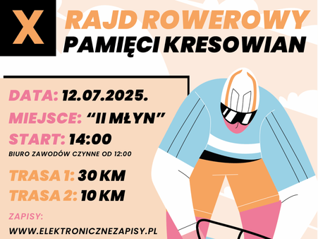 Plakat informacyjny do treści artykułu, przedstawia nazwę i datę wydarzenia.