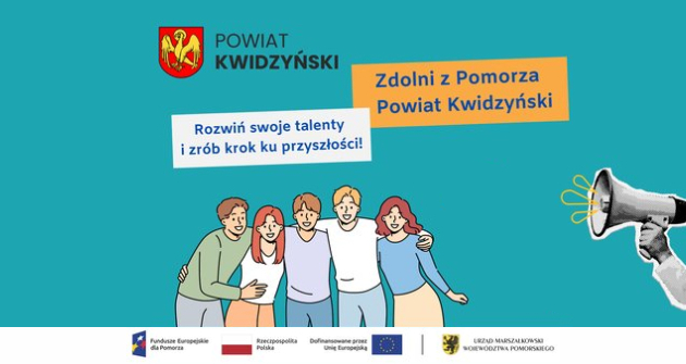 element ilustracyjny do artykułu zawierający logotypy projektowe, nazwę projektu oraz elementy dekoracyjne