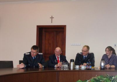 Wizyta przedstawicieli odpowiedzialnych za zarządzanie kryzysowe w Powiecie Osterholz