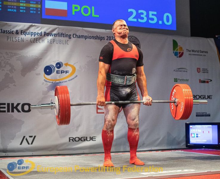 Andrzej Lasak zdobywa brazowy medal