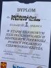 Dyplom za zajęcie pierwszego miejsca w Etapie Rejonowym XXXI Mistrzostw Pierwszej Pomocy PCK, dla Bezpieczeństwa Publicznego w Kwidzynie.